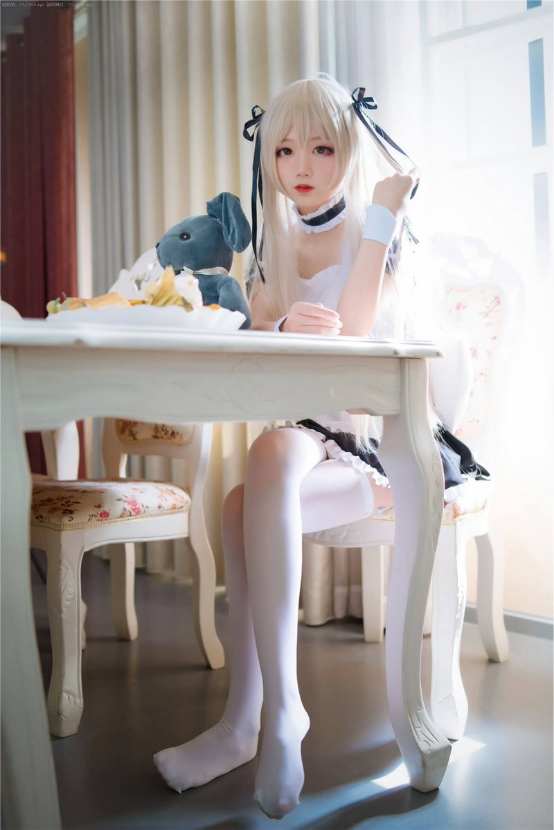 Cospaly系列|福利姬 五更百鬼《穹妹女仆》「19P」